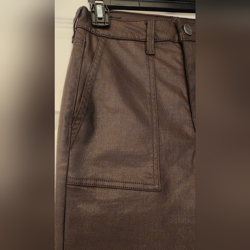 Sanctuary Hayden Womens Coated High Rise Skinny Jeans in Java size 26 - Picture 7 of 13